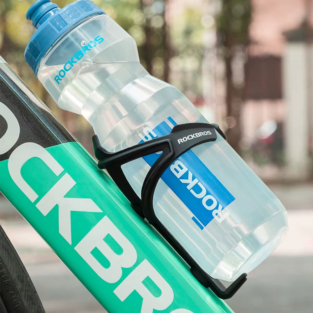 Bicycle Water Bottle Plastic Outdoor Running Sports Squeeze Mug Cycling Kettle Bike Cup with Bottle Bracket