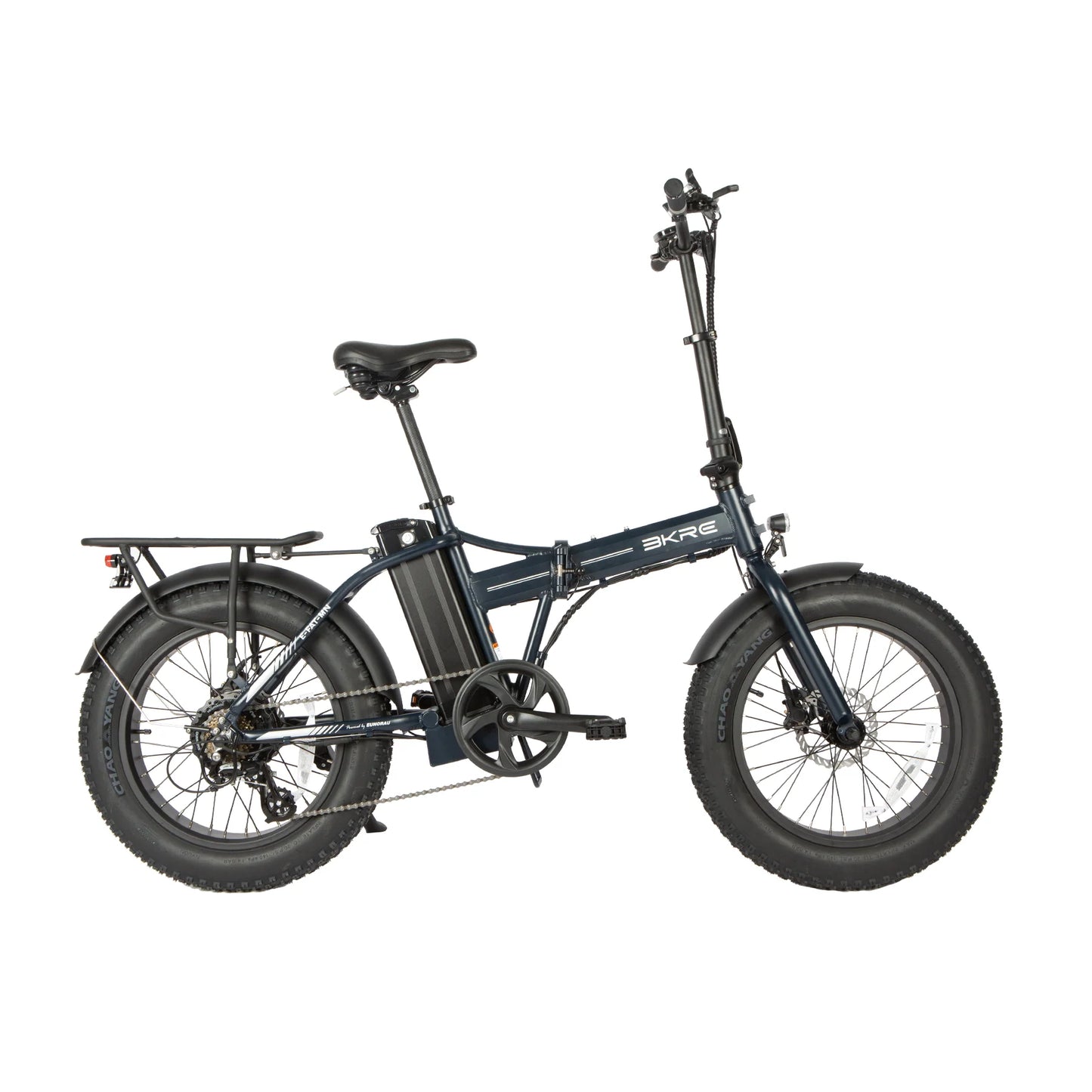 E-FAT-MN Electric Bike – 500W Foldable Fat Tire Commuter eBike