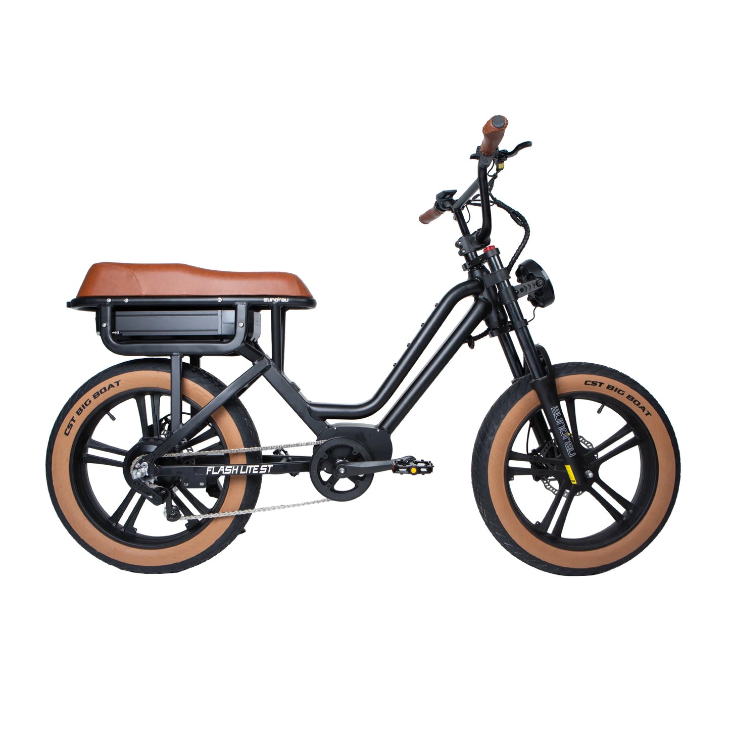 EUNORAU Flash Lite ST Electric Bike – Step-Thru Urban Cruiser eBike 750W