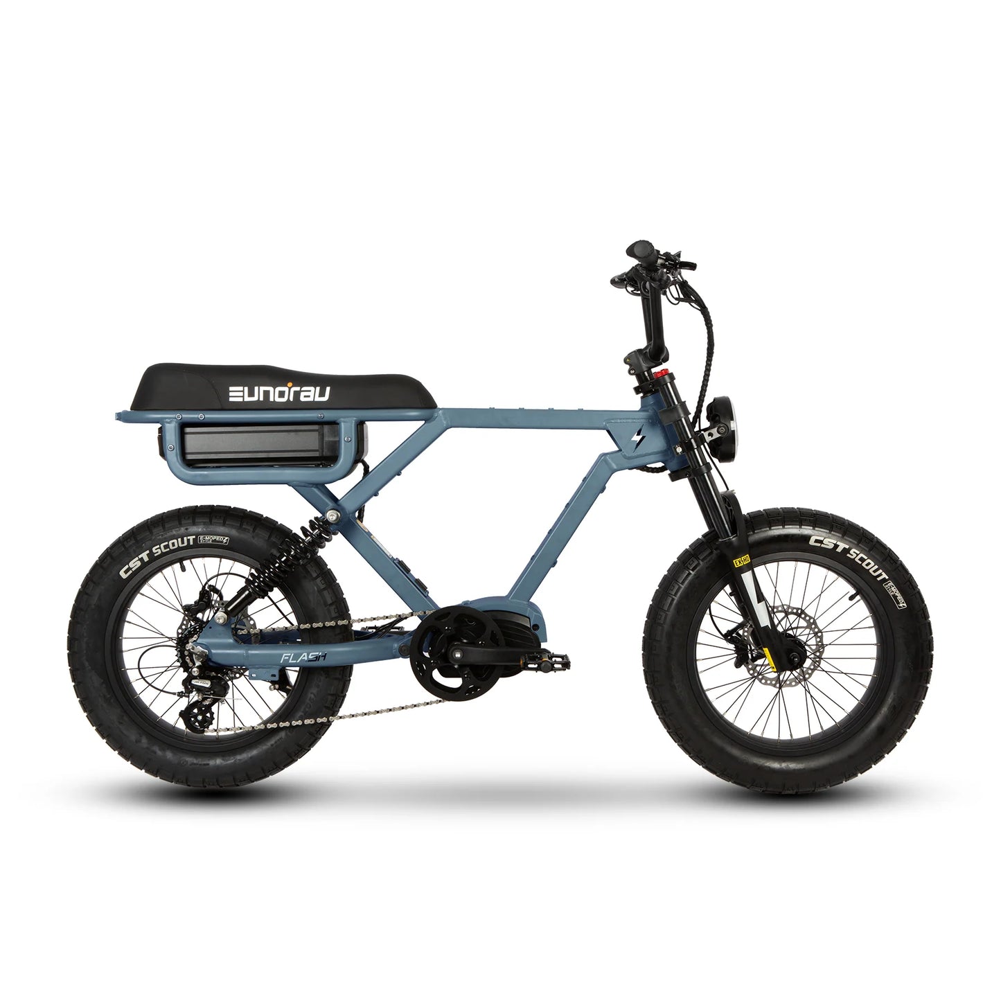 EUNORAU Flash AWD Electric Bike – Dual Motor 1000W Urban Cruiser eBike