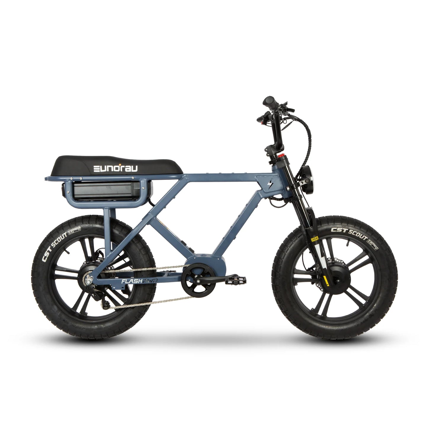 EUNORAU Flash AWD Electric Bike – Dual Motor 1000W Urban Cruiser eBike