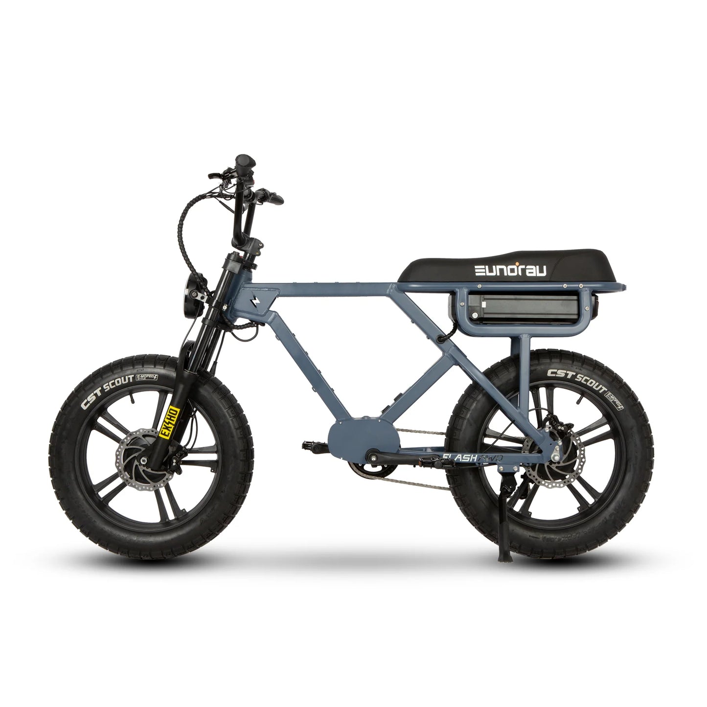 EUNORAU Flash AWD Electric Bike – Dual Motor 1000W Urban Cruiser eBike