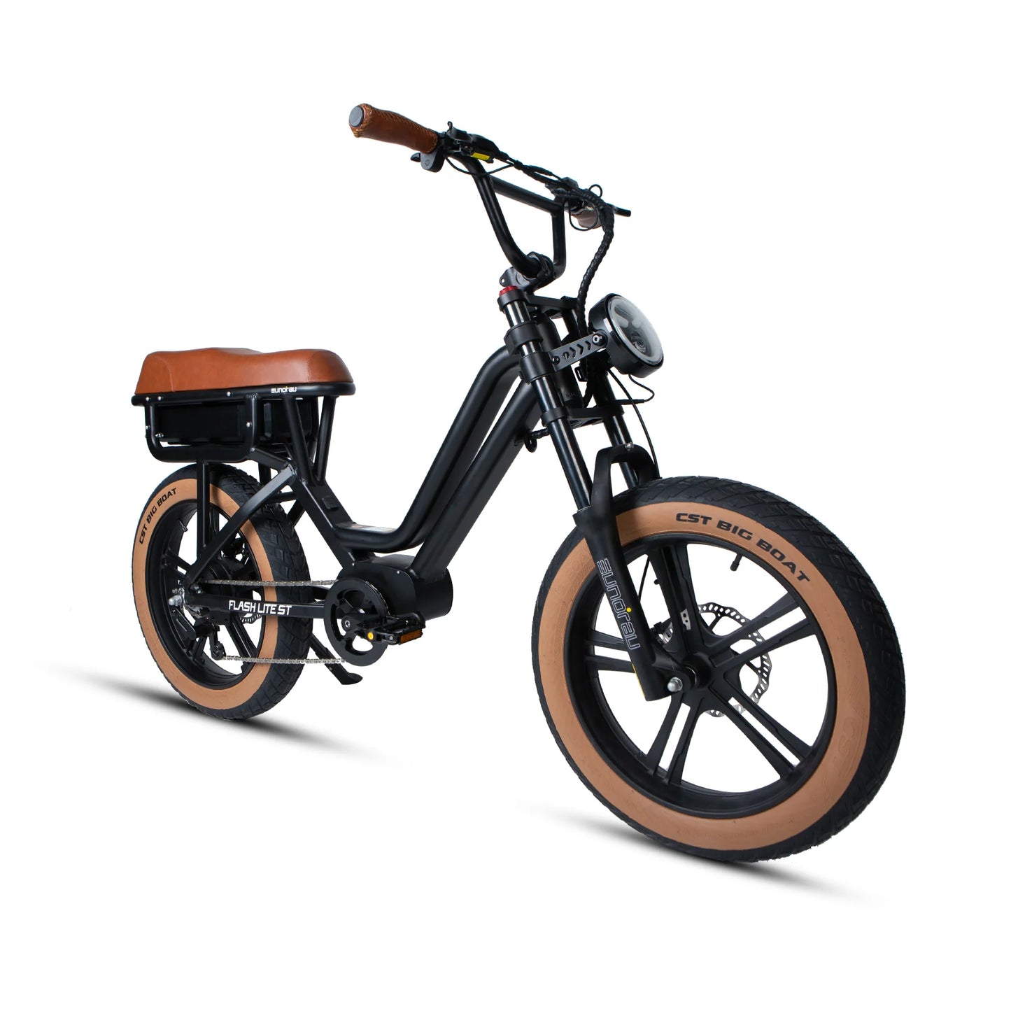EUNORAU Flash Lite ST Electric Bike – Step-Thru Urban Cruiser eBike 750W