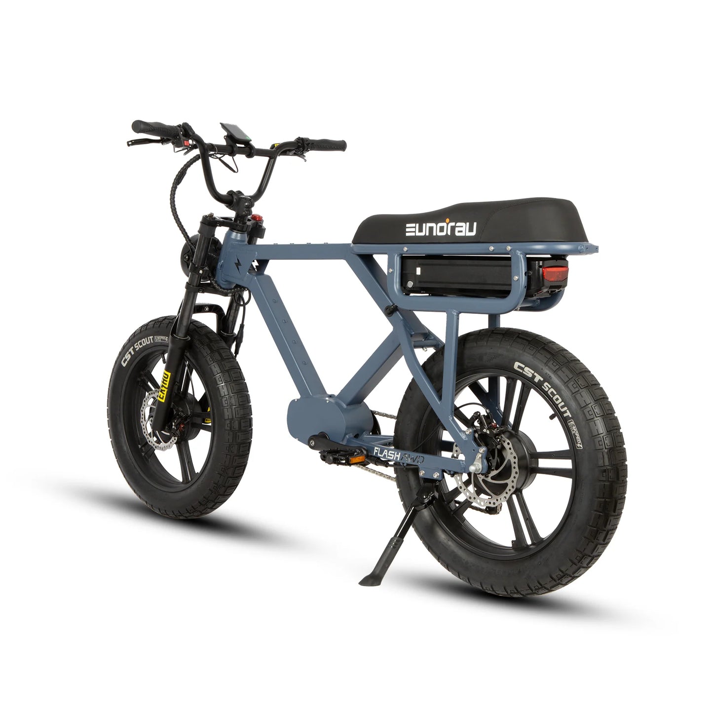 EUNORAU Flash AWD Electric Bike – Dual Motor 1000W Urban Cruiser eBike