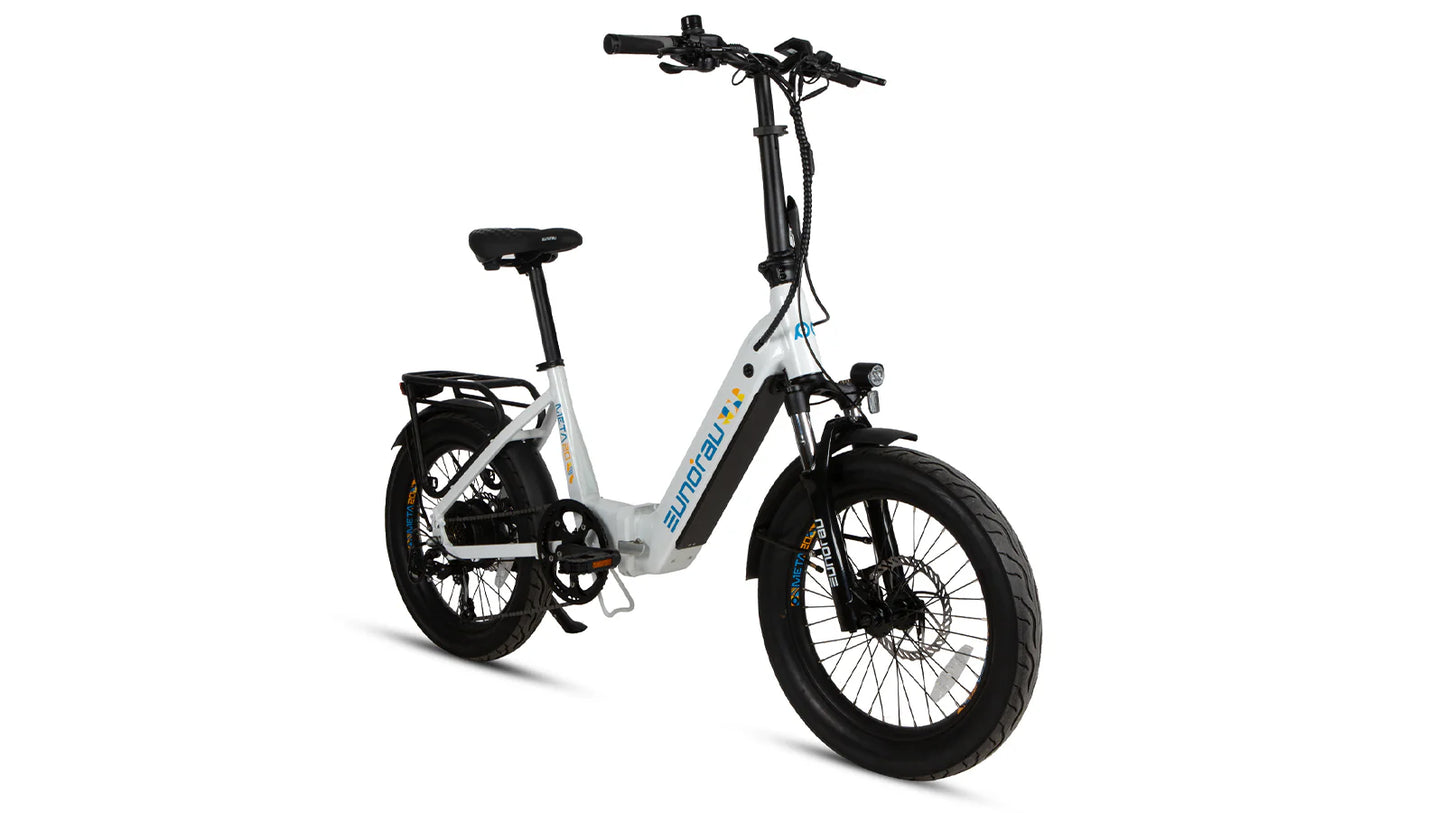 EUNORAU META Foldable Electric Bike – Compact 500W Step-Thru Commuter eBike