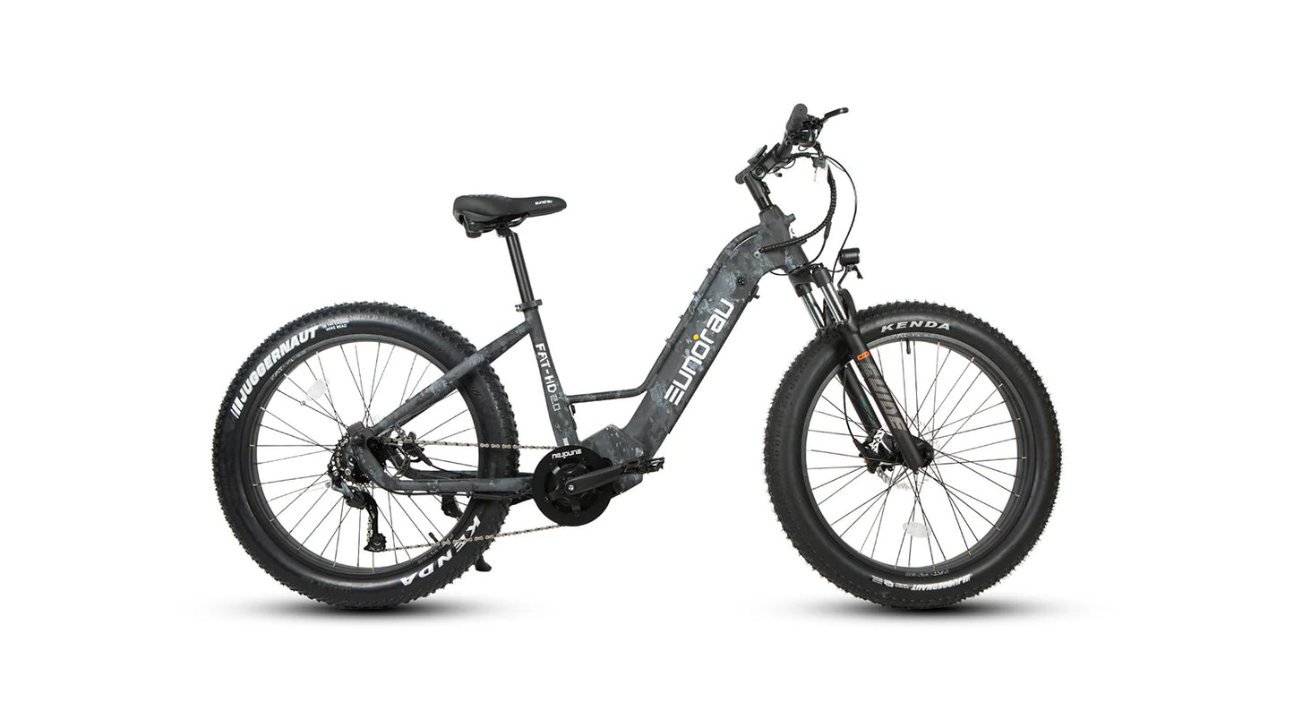 EUNORAU FAT-HD 2.0 Electric Bike – 1000W Mid-Drive Fat Tire eBike