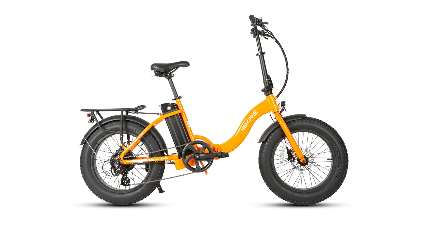 E-FAT-STEP Electric Bike – 500W Step-Thru Foldable Fat Tire eBike