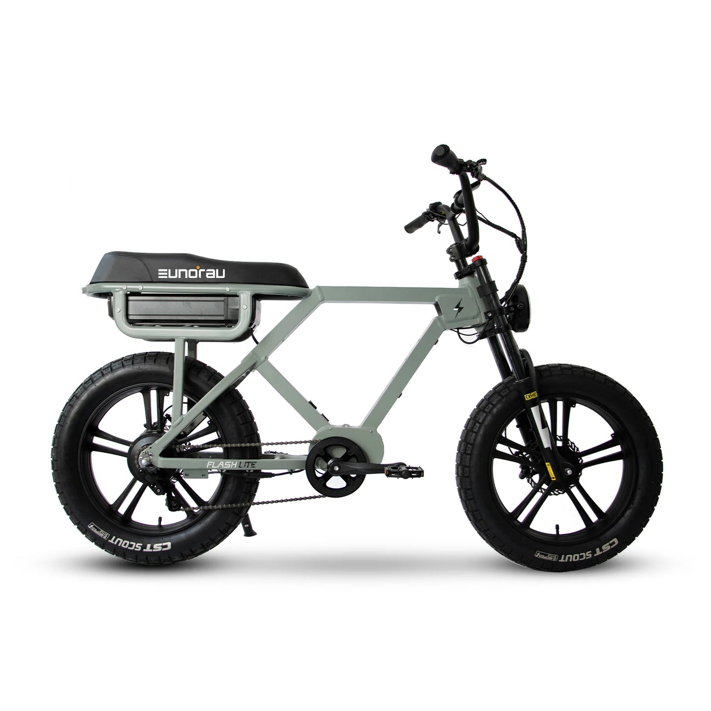 EUNORAU Flash AWD Electric Bike – Dual Motor 1000W Urban Cruiser eBike