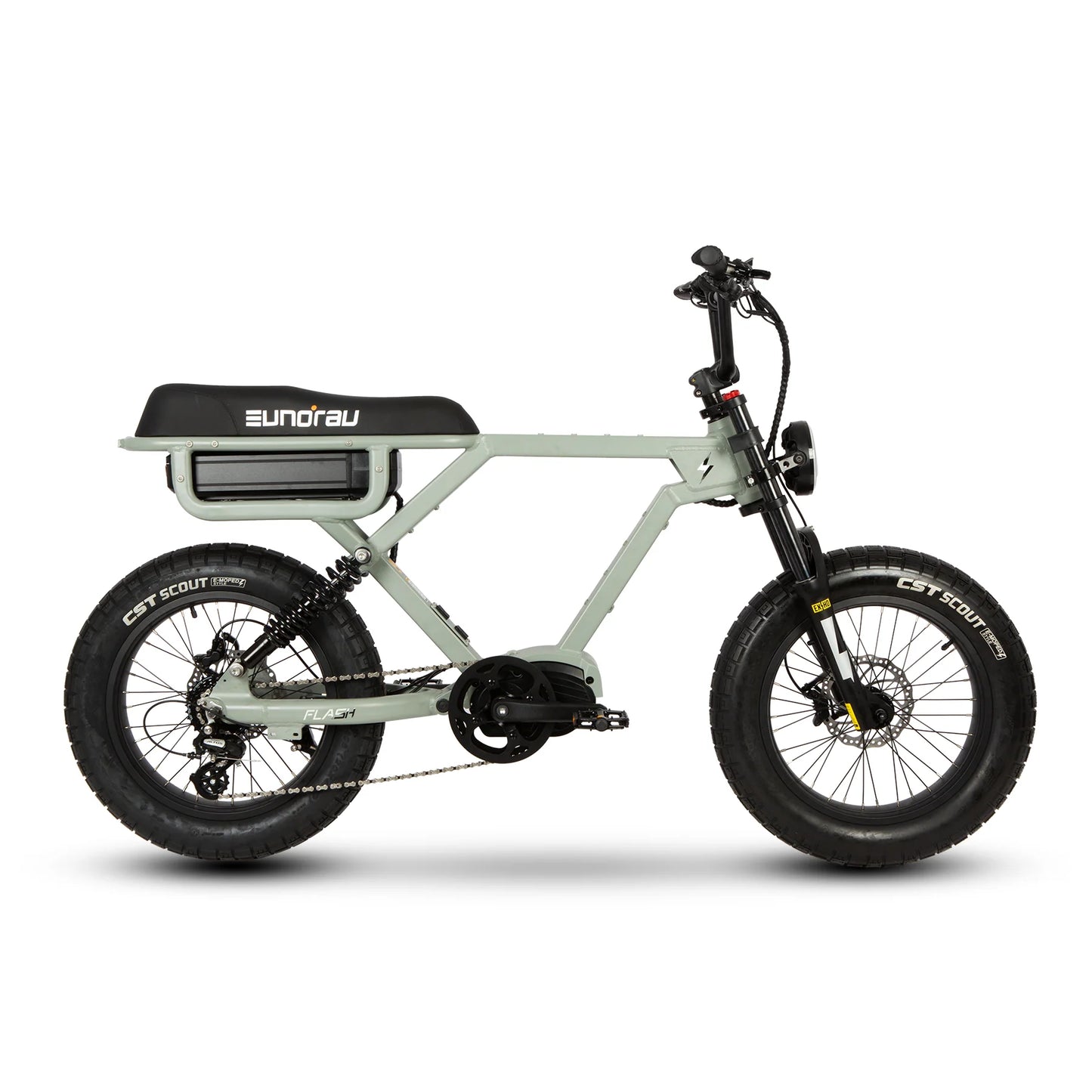 EUNORAU Flash AWD Electric Bike – Dual Motor 1000W Urban Cruiser eBike