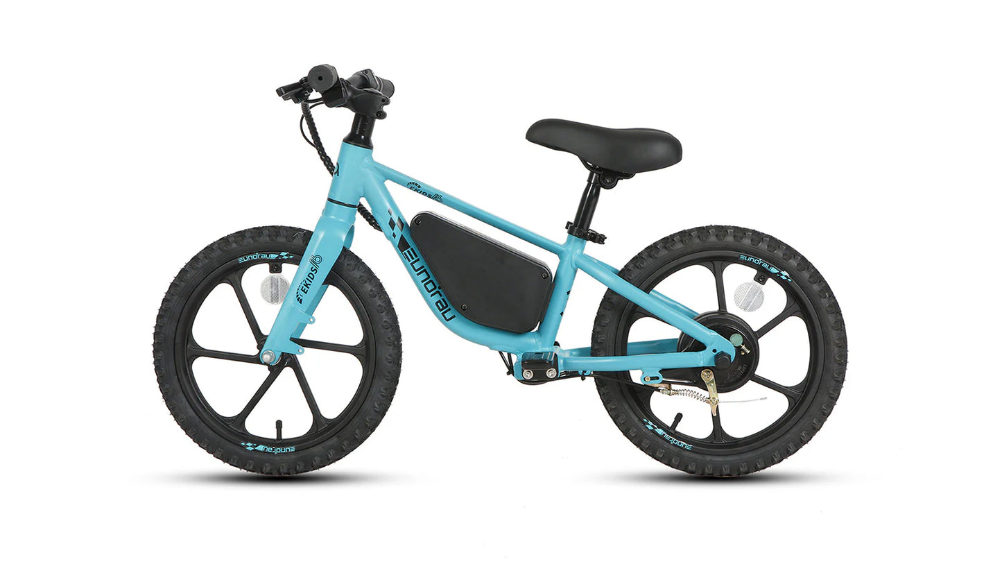 EUNORAU EKIDS-16 Electric Bike – 250W Lightweight eBike for Kids