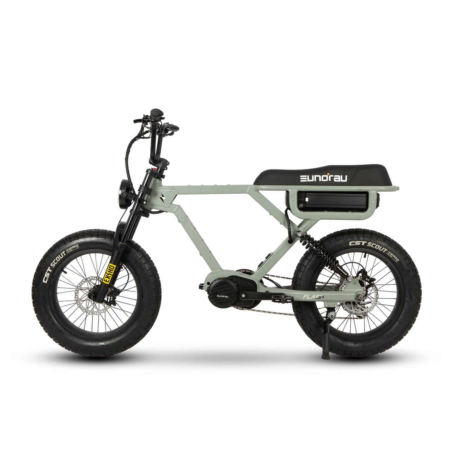 EUNORAU Flash AWD Electric Bike – Dual Motor 1000W Urban Cruiser eBike