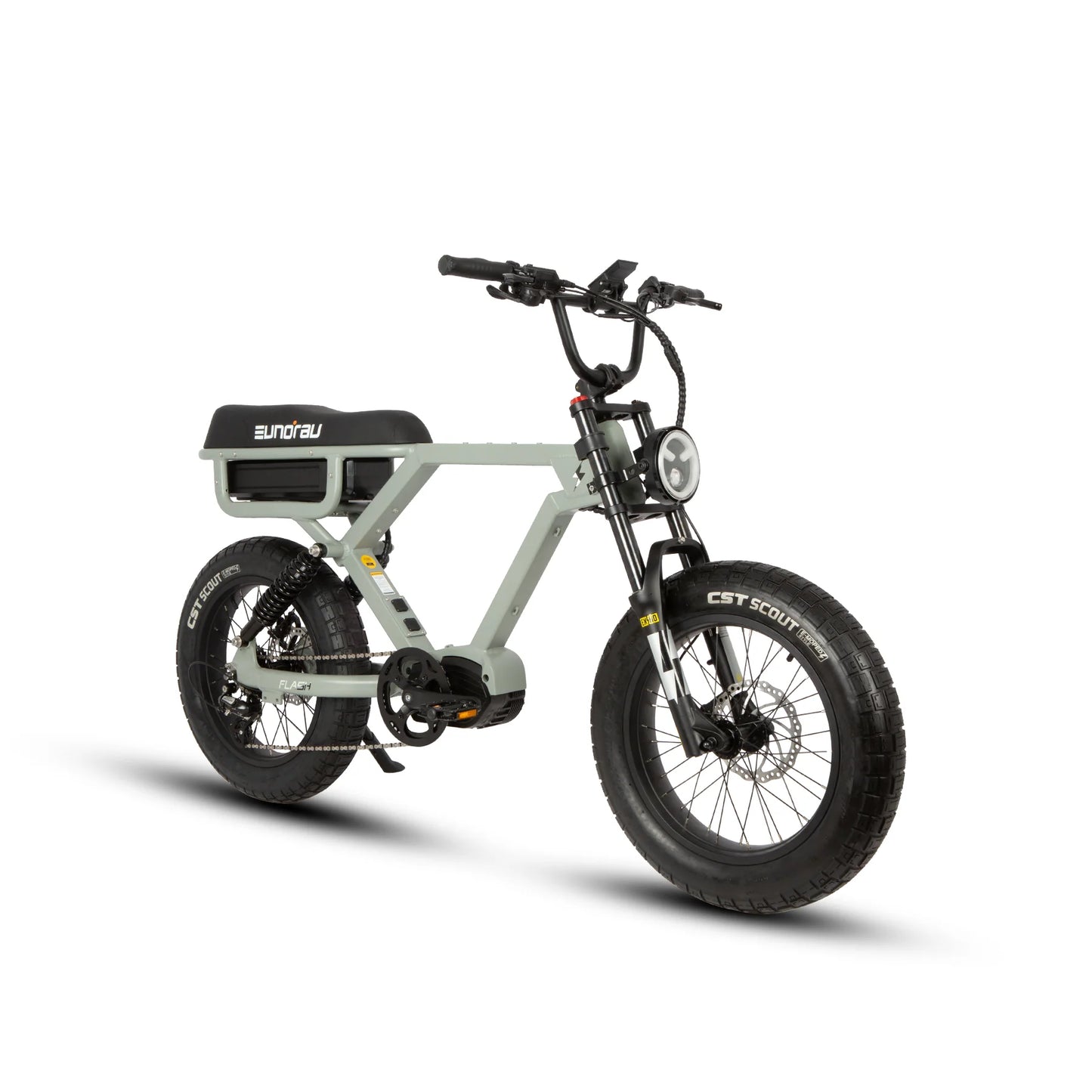 EUNORAU Flash AWD Electric Bike – Dual Motor 1000W Urban Cruiser eBike