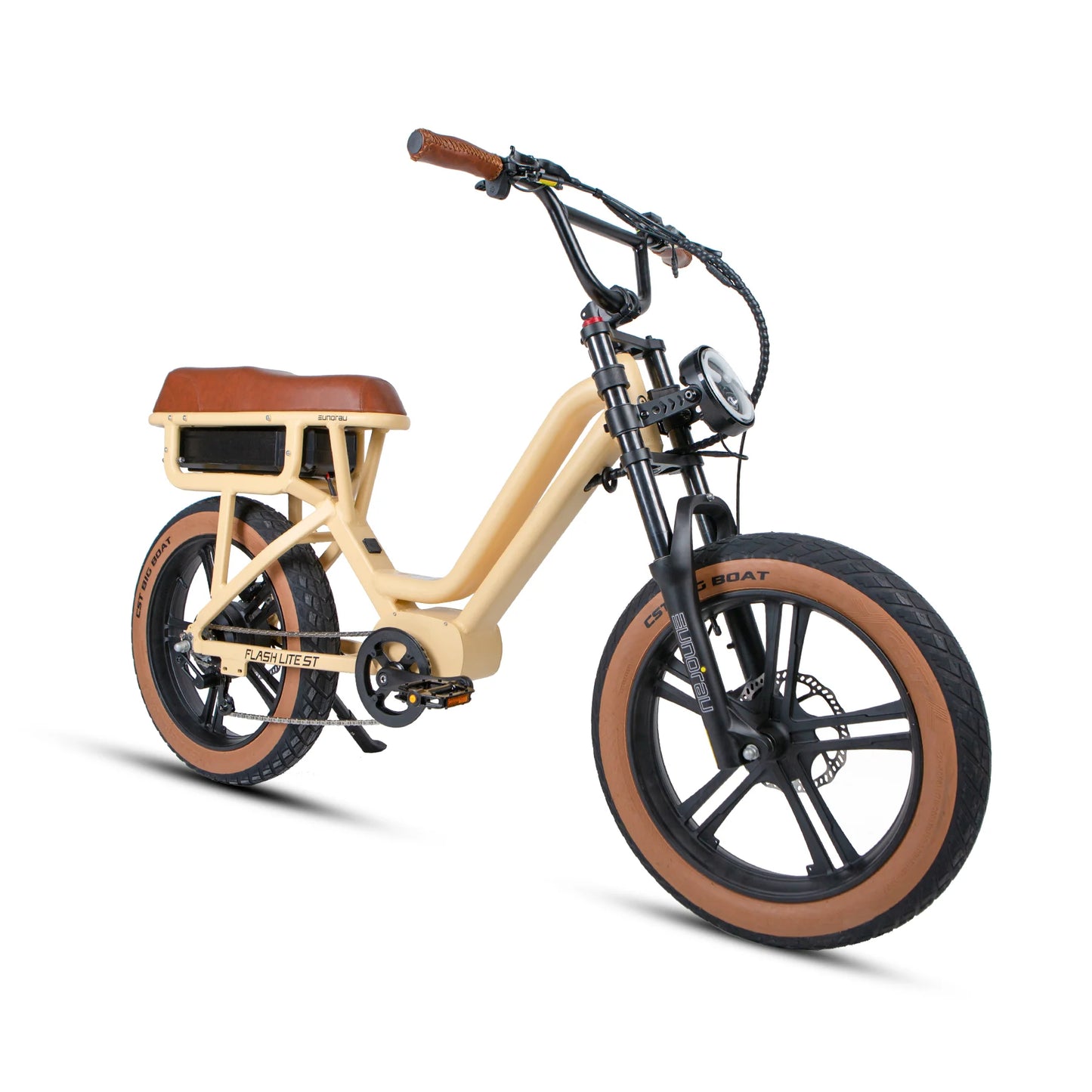 EUNORAU Flash Lite ST Electric Bike – Step-Thru Urban Cruiser eBike 750W