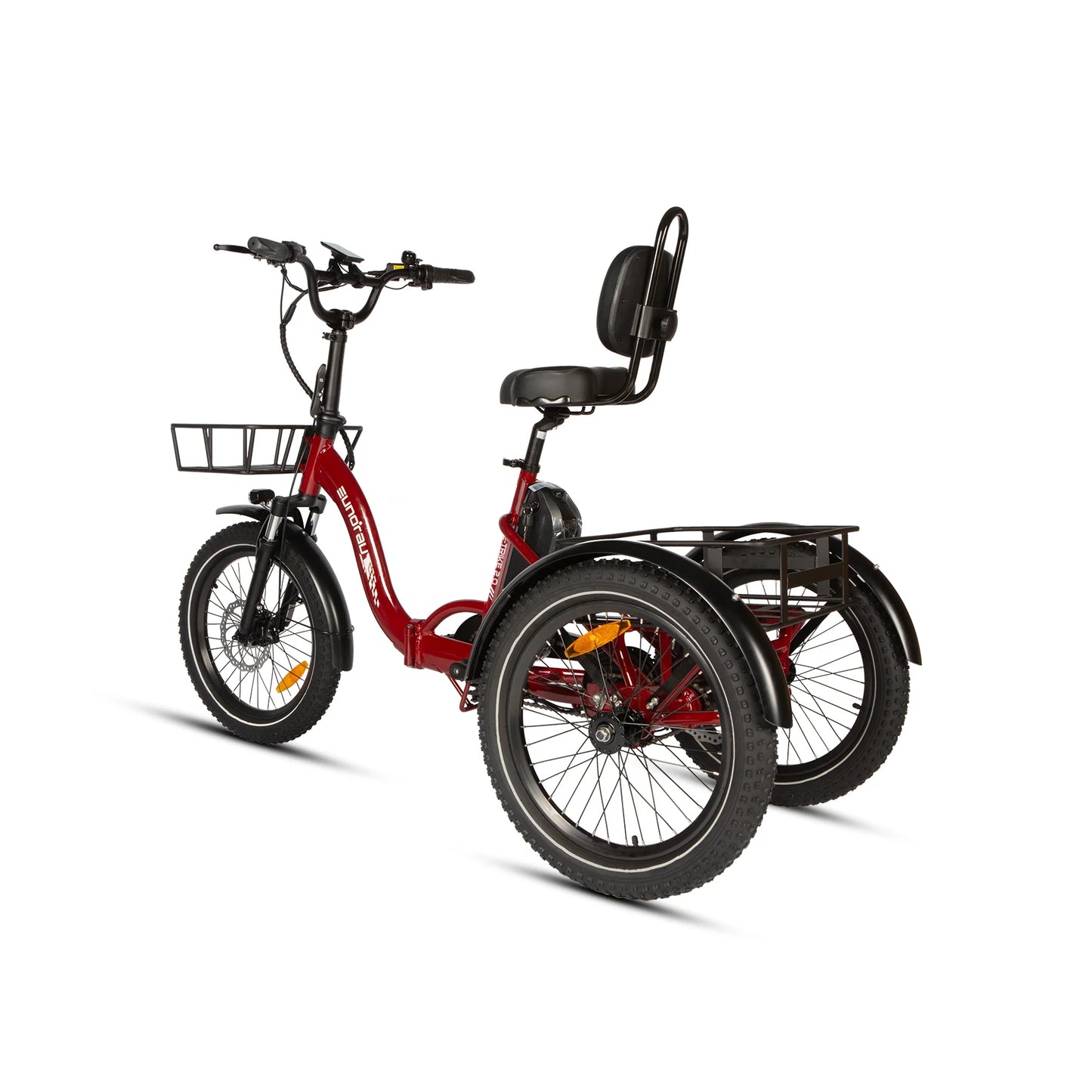 EUNORAU ONE-TRIKE 2.0 Electric Trike – 500W Step-Thru Cargo eTrike