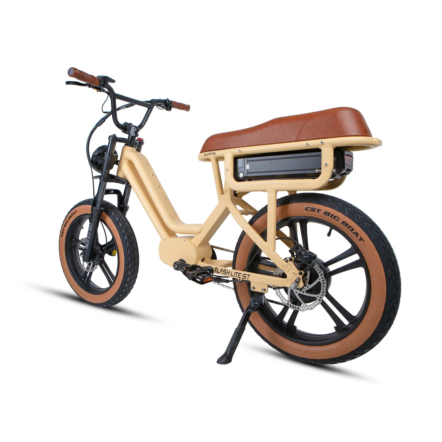 EUNORAU Flash Lite ST Electric Bike – Step-Thru Urban Cruiser eBike 750W