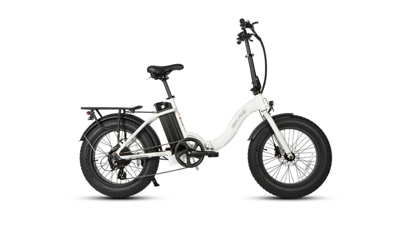 E-FAT-STEP Electric Bike – 500W Step-Thru Foldable Fat Tire eBike