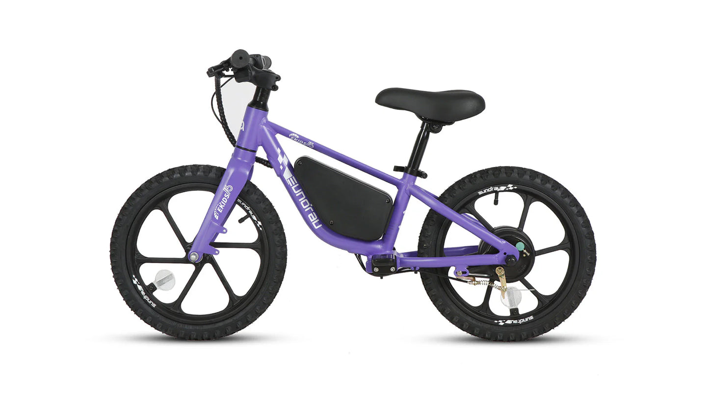 EUNORAU EKIDS-16 Electric Bike – 250W Lightweight eBike for Kids