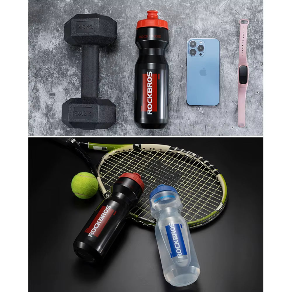 Bicycle Water Bottle Plastic Outdoor Running Sports Squeeze Mug Cycling Kettle Bike Cup with Bottle Bracket