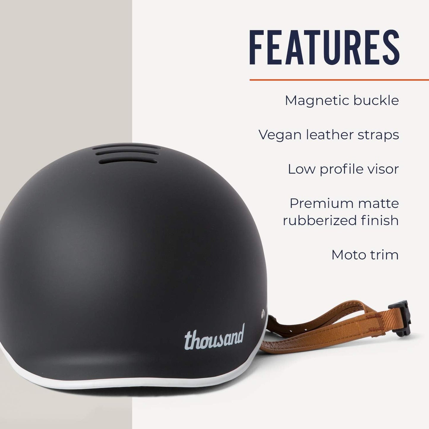 Heritage 1.0 Adult Bike Helmet; the Original Low Profile Retro Commuter Cycling Helmet Safety Certified for Bicycle Skateboard Skating Roller Skates; for Men & Women