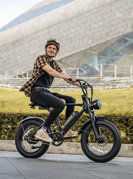 Cycrown Run Vintage Moped Ebike