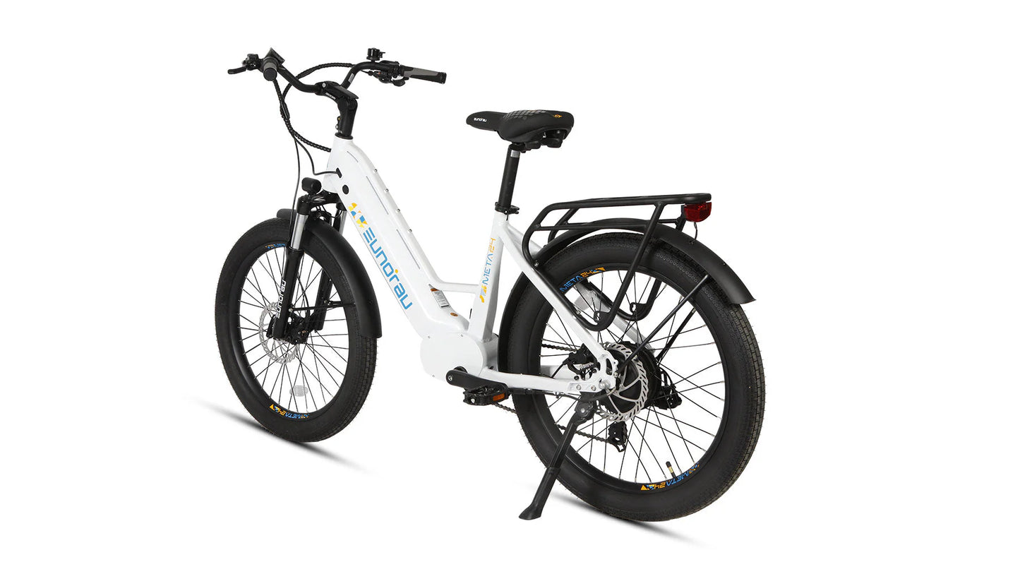 EUNORAU META 24-ST 2.0 Electric Bike – 500W Step-Thru City Commuter eBike