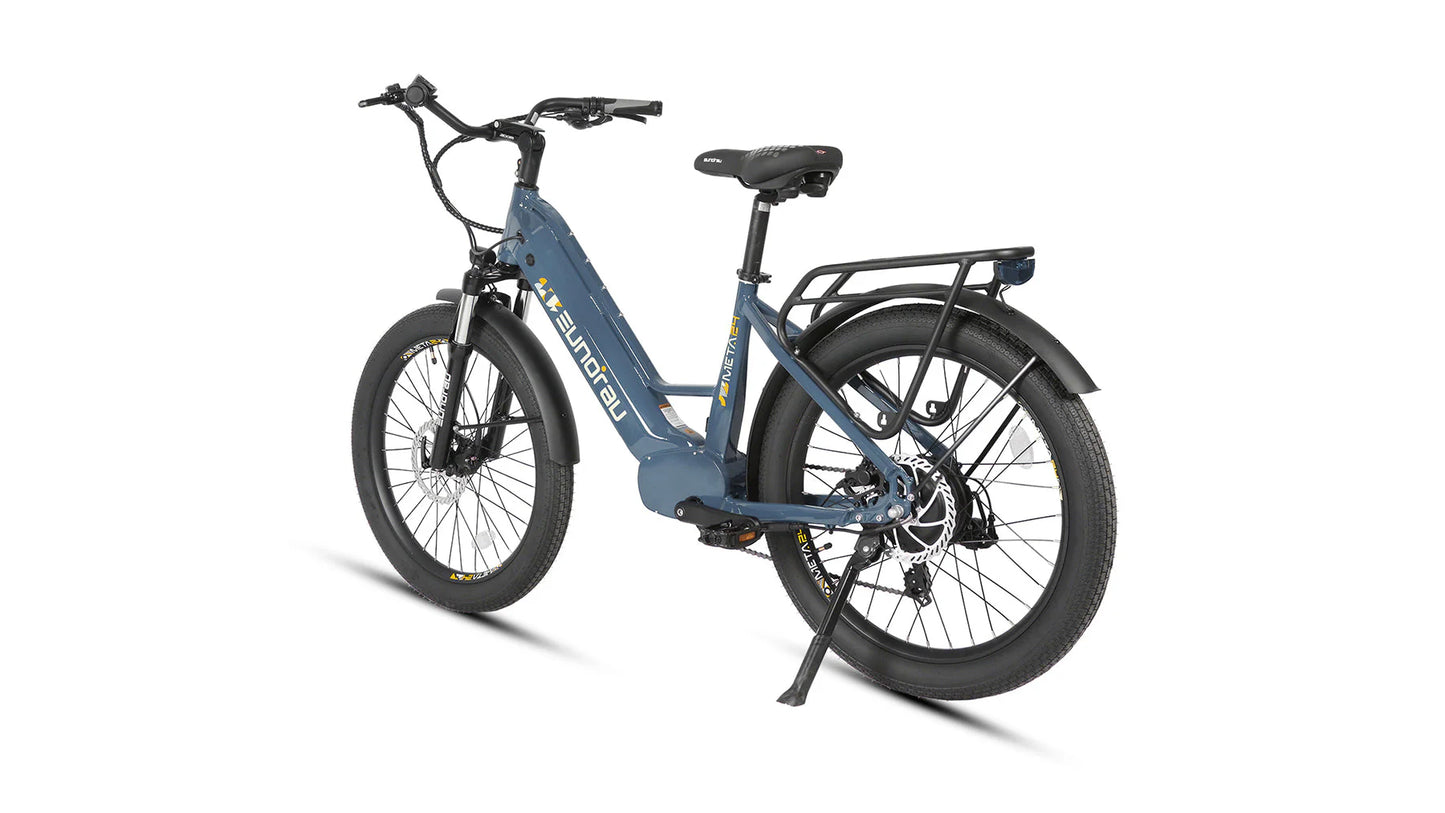 EUNORAU META 24-ST 2.0 Electric Bike – 500W Step-Thru City Commuter eBike