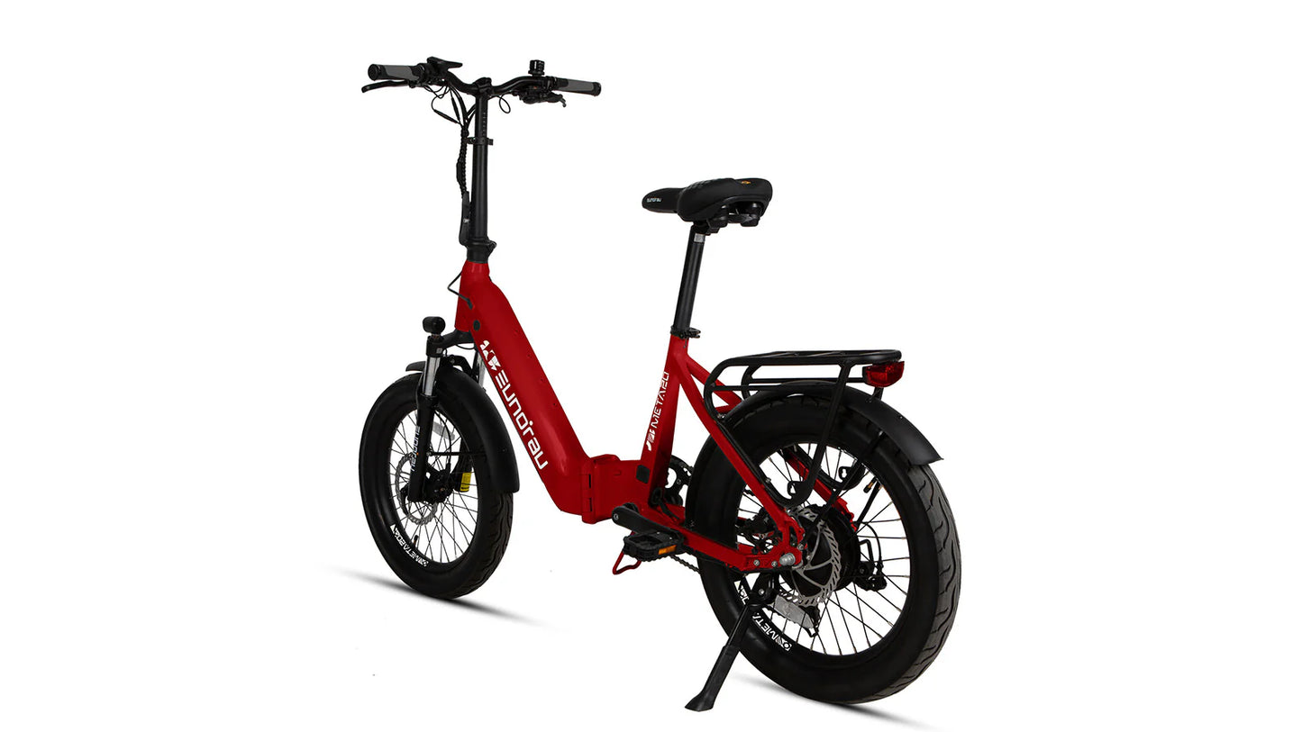 EUNORAU META Foldable Electric Bike – Compact 500W Step-Thru Commuter eBike