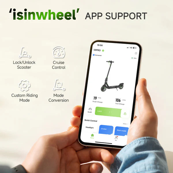 isinwheel S9Pro Electric Scooter 350W