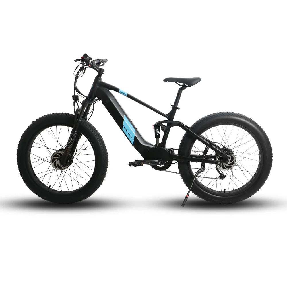 EUNORAU DEFENDER-S Dual Motor Electric Bike – 1500W Fat Tire All-Terrain eBike