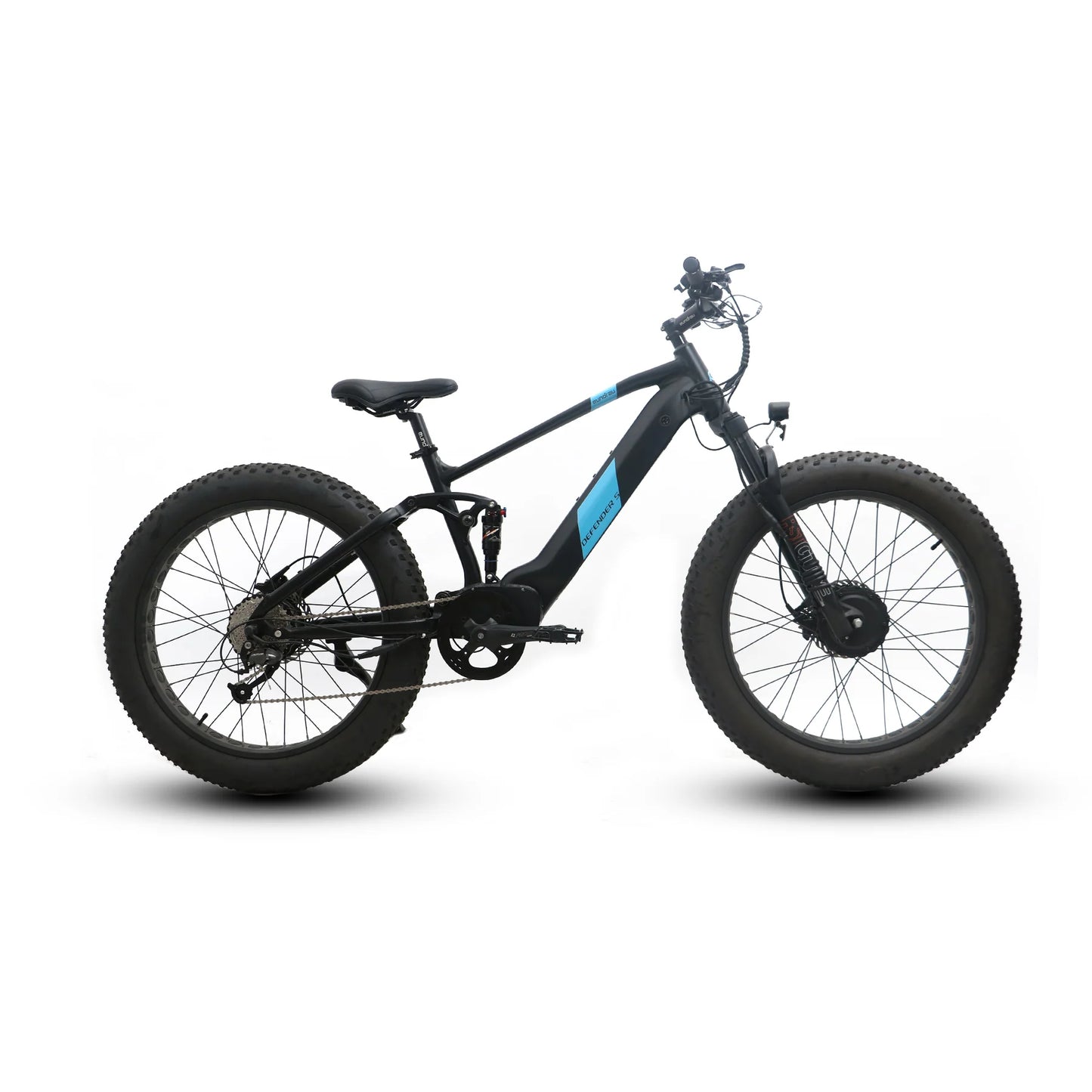 EUNORAU DEFENDER-S Dual Motor Electric Bike – 1500W Fat Tire All-Terrain eBike