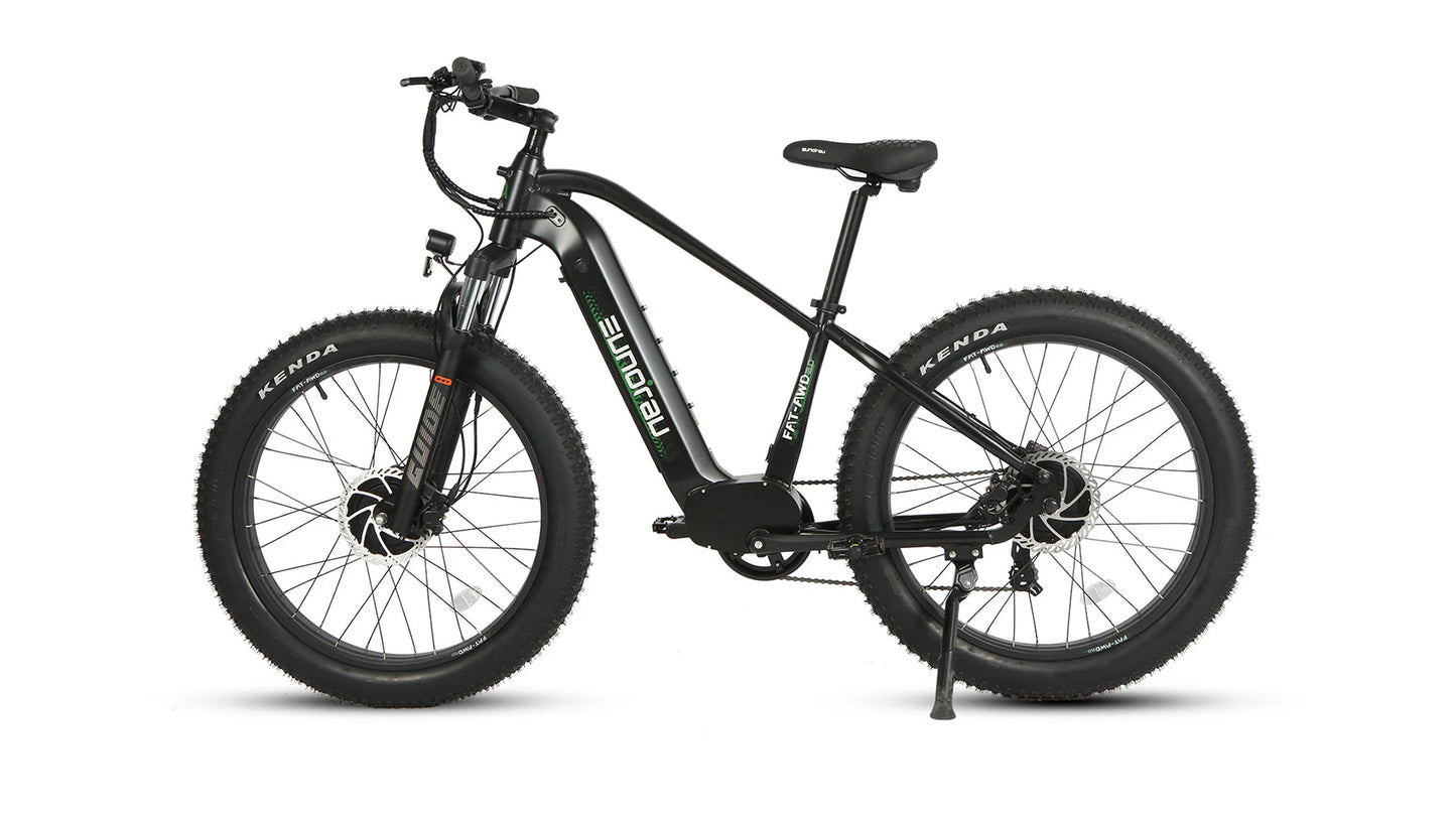 EUNORAU FAT-AWD 2.0 Electric Bike – Dual 750W All-Wheel Drive Fat Tire eBike