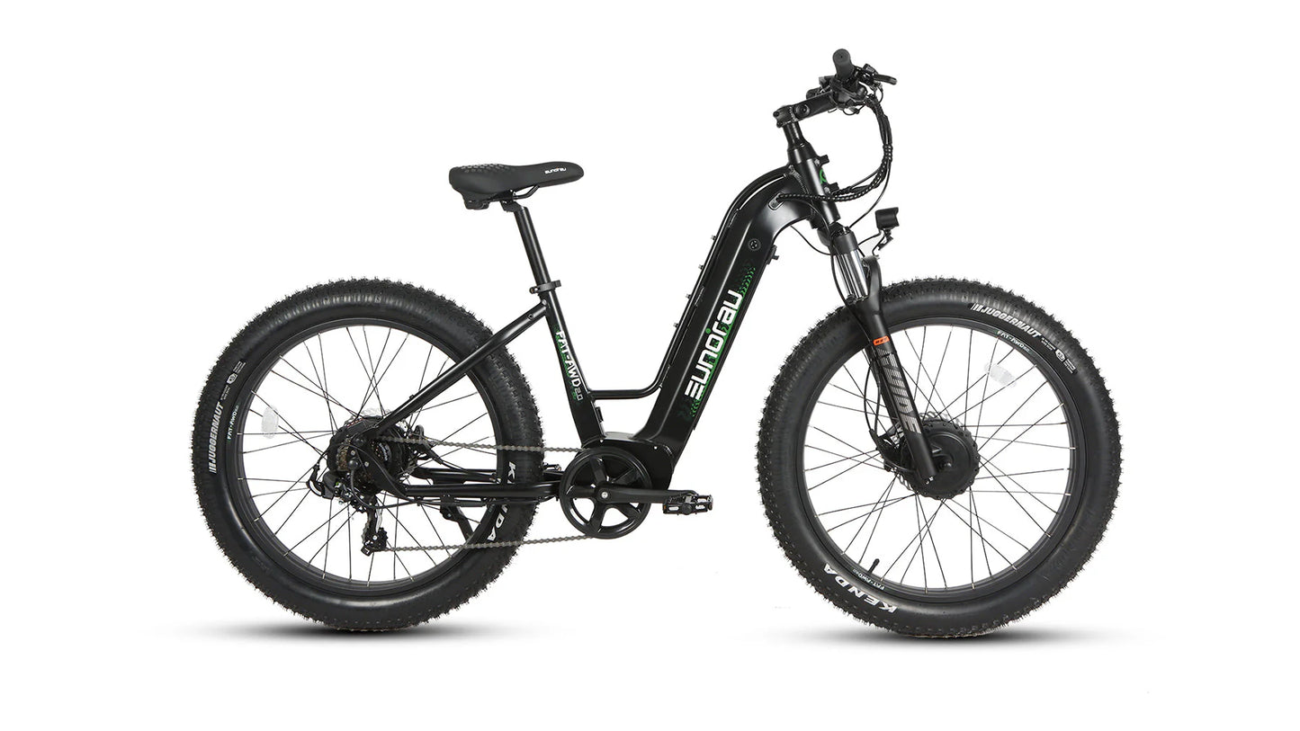 EUNORAU FAT-AWD 2.0 Electric Bike – Dual 750W All-Wheel Drive Fat Tire eBike