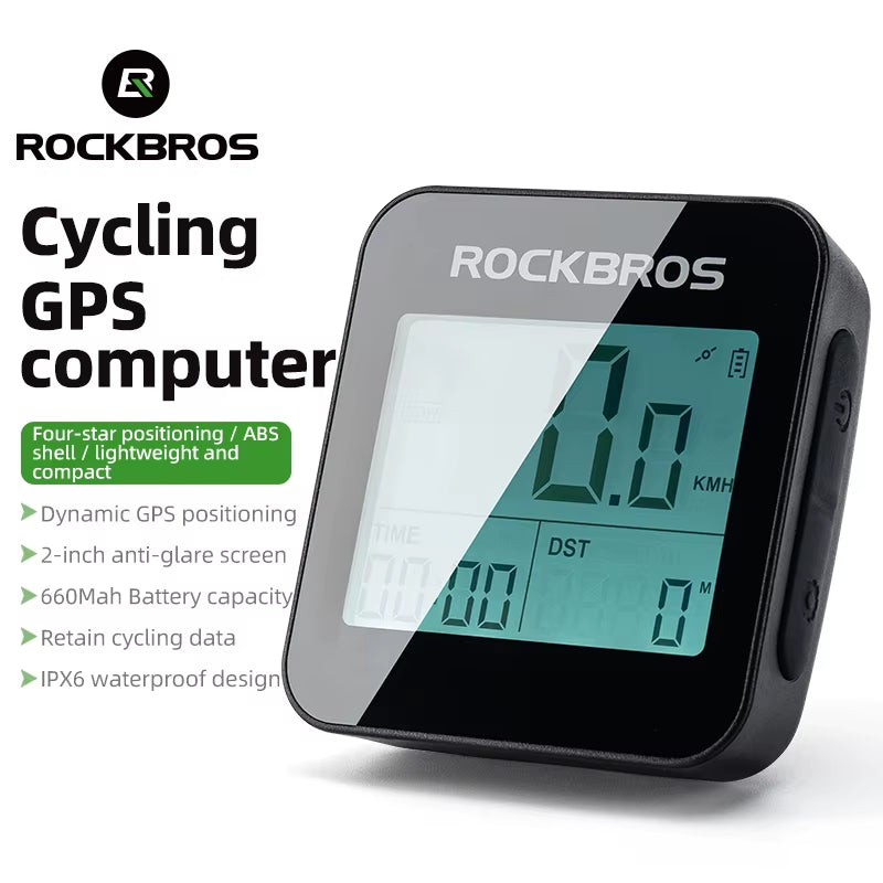 Bike Computer GPS Speedometer Road Bike MTB IPX6 Waterproof Wireless Stopwatch Cycling Odometer Bicycle Accessories