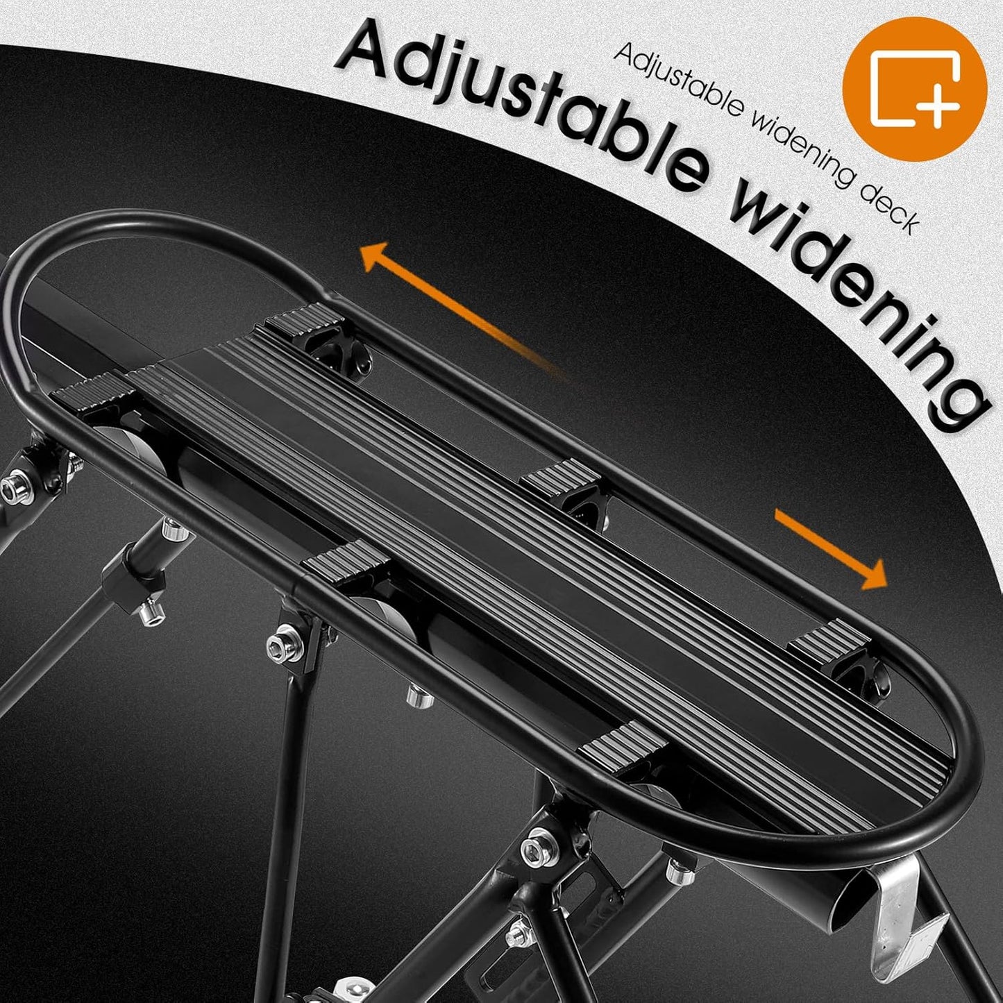 Bike Cargo Rack 220 Lbs Load Bike Rack Full Quick Release Universal Adjustable, Aluminum Alloy Waterproof Bike Luggage Rear Rack, Bicycle Rear Rack for MTB, Ebikes, Road Bike