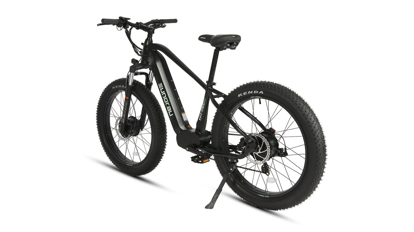 EUNORAU FAT-AWD 2.0 Electric Bike – Dual 750W All-Wheel Drive Fat Tire eBike