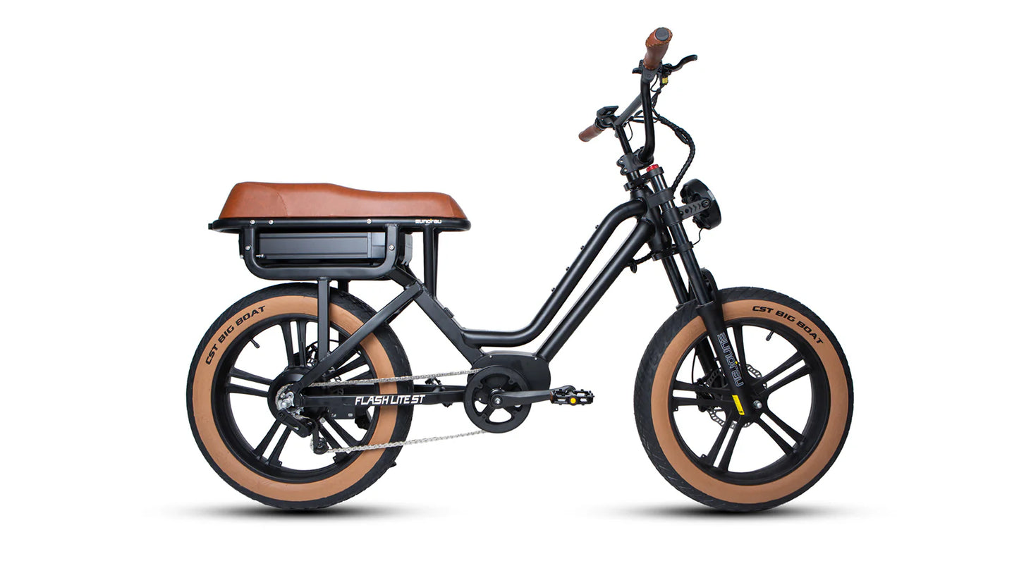 EUNORAU Flash Lite ST Electric Bike – Step-Thru Urban Cruiser eBike 750W