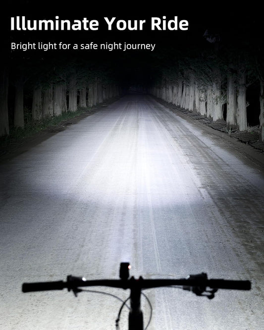ROCKBROS 800 lumen bike headlight – photo 2