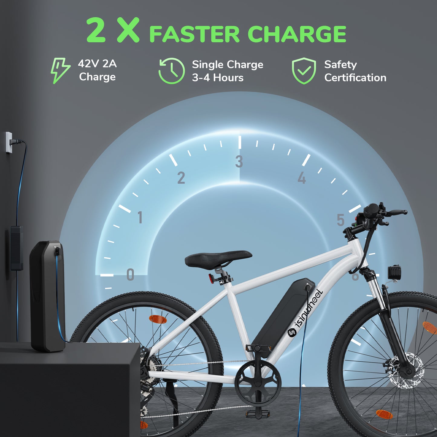 isinwheel M10 Electric Commuter Bike
