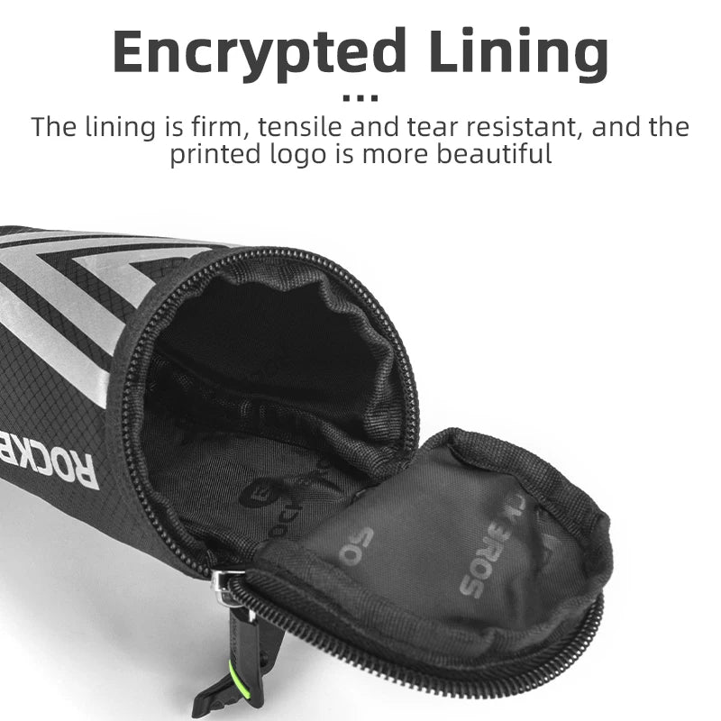 Bike Bag Portable Reflective Saddle Bag Tail Seatpost Nylon Bicycle Bag MTB Road Bike Bag Panniers Bicycle Accessories