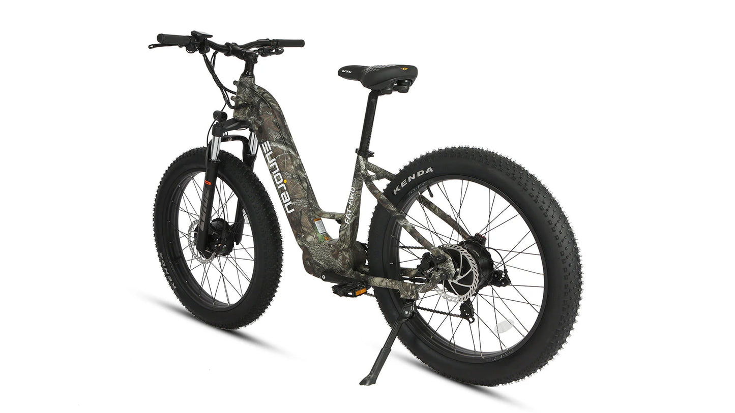 EUNORAU FAT-AWD 2.0 Electric Bike – Dual 750W All-Wheel Drive Fat Tire eBike