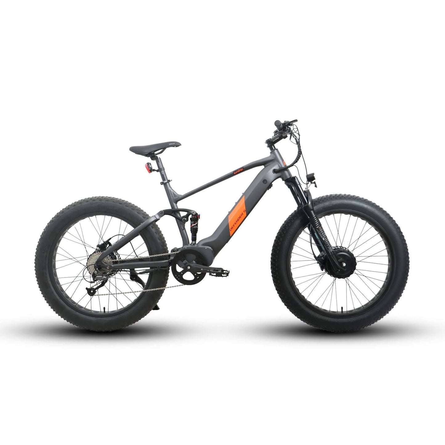 EUNORAU DEFENDER-S Dual Motor Electric Bike – 1500W Fat Tire All-Terrain eBike