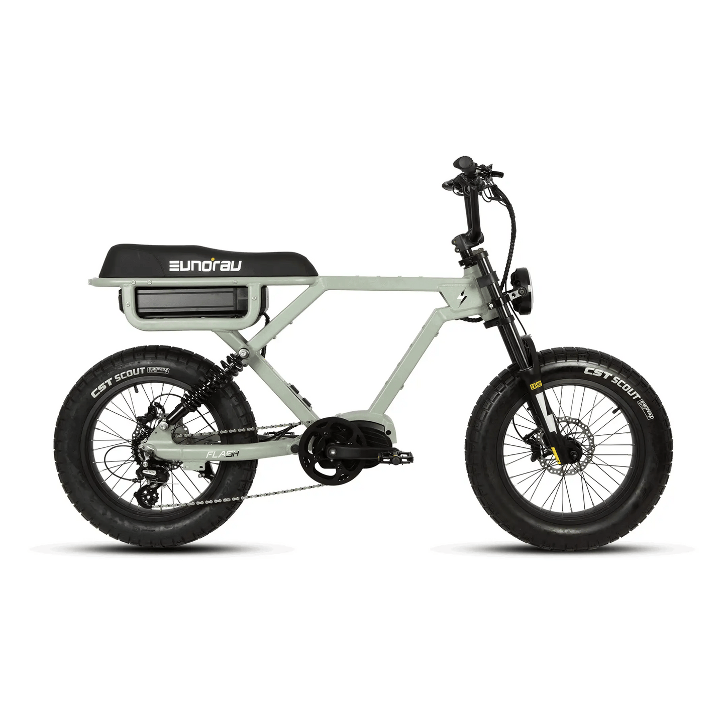 EUNORAU Flash AWD Electric Bike – Dual Motor 1000W Urban Cruiser eBike