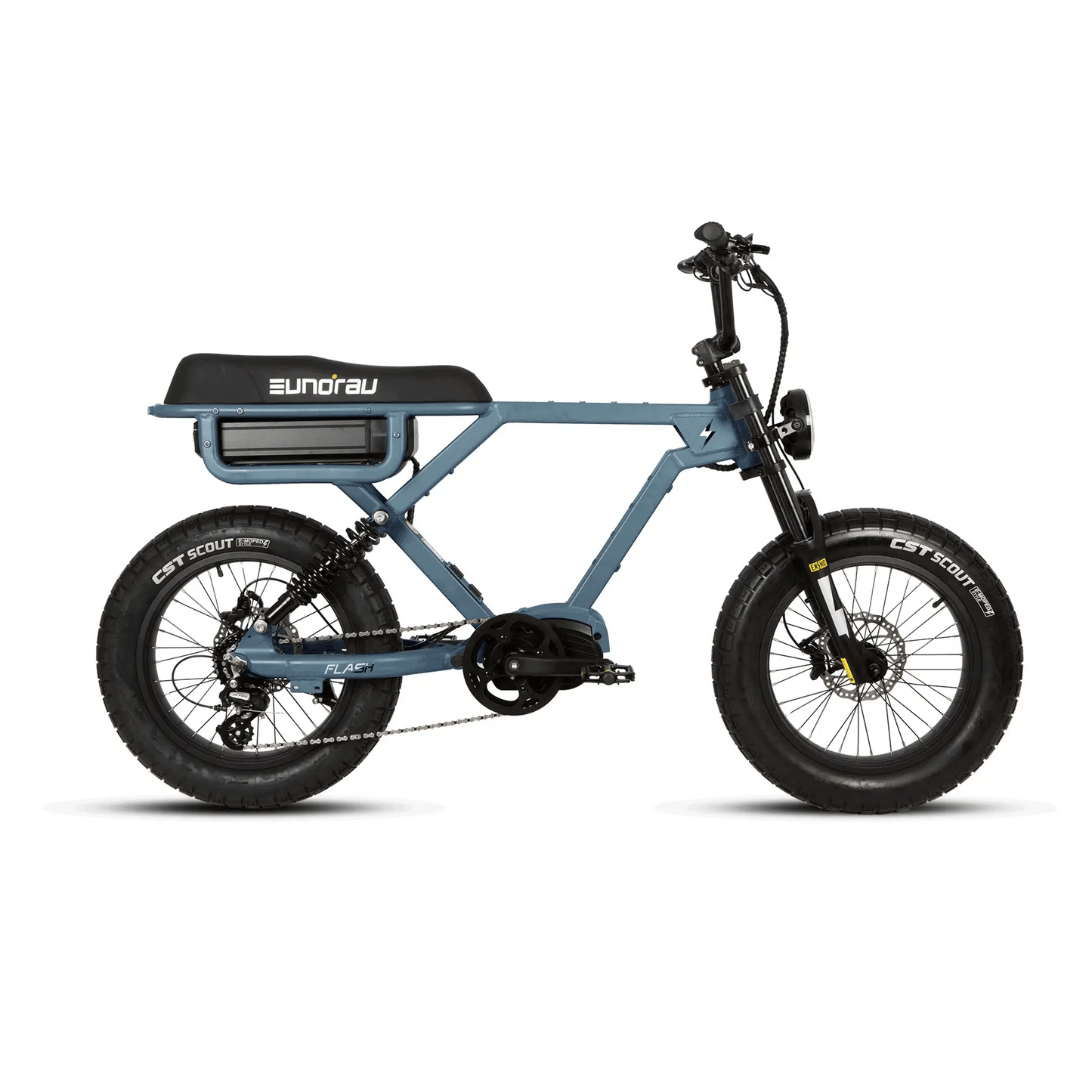 EUNORAU Flash AWD Electric Bike – Dual Motor 1000W Urban Cruiser eBike