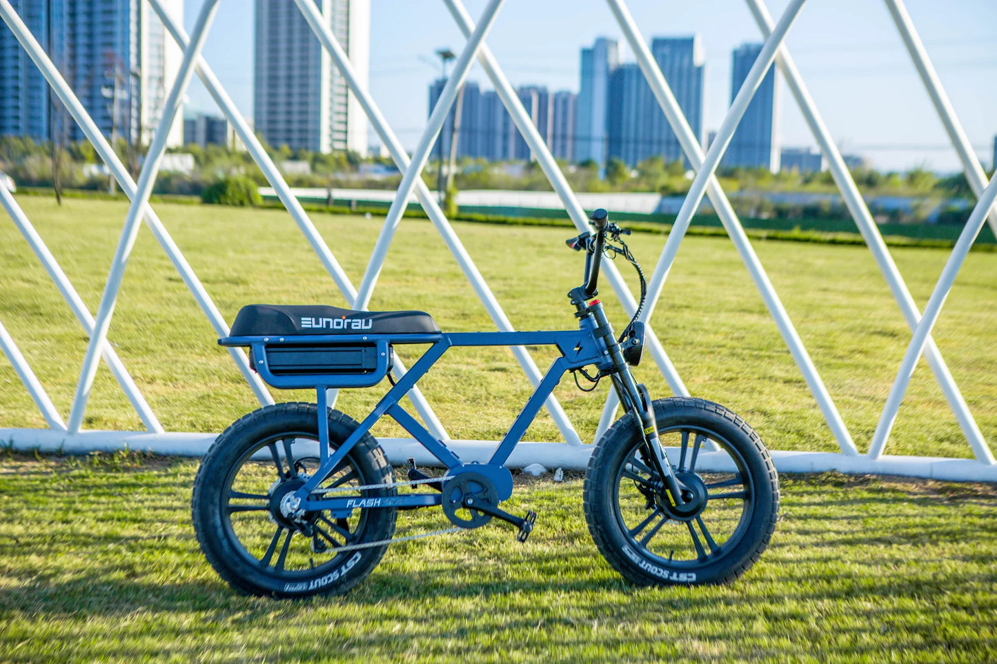 EUNORAU Flash AWD Electric Bike – Dual Motor 1000W Urban Cruiser eBike