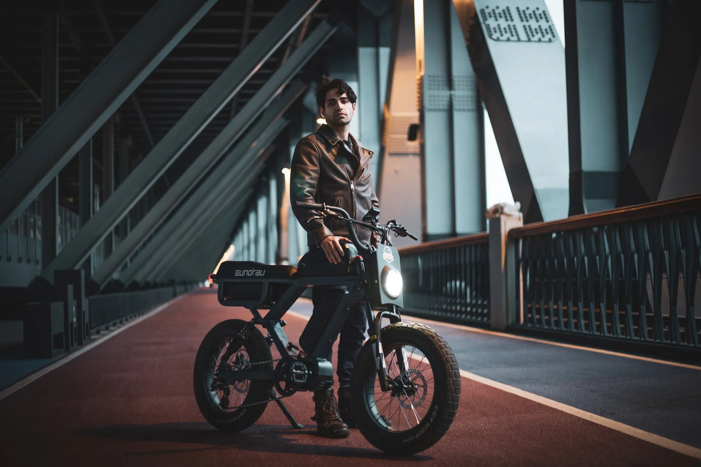 EUNORAU Flash AWD Electric Bike – Dual Motor 1000W Urban Cruiser eBike