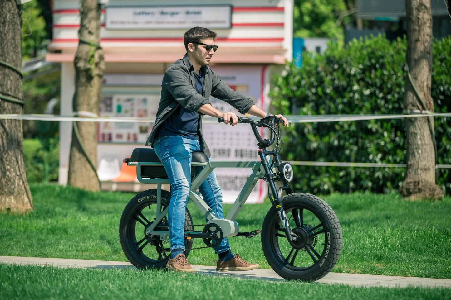 EUNORAU Flash AWD Electric Bike – Dual Motor 1000W Urban Cruiser eBike