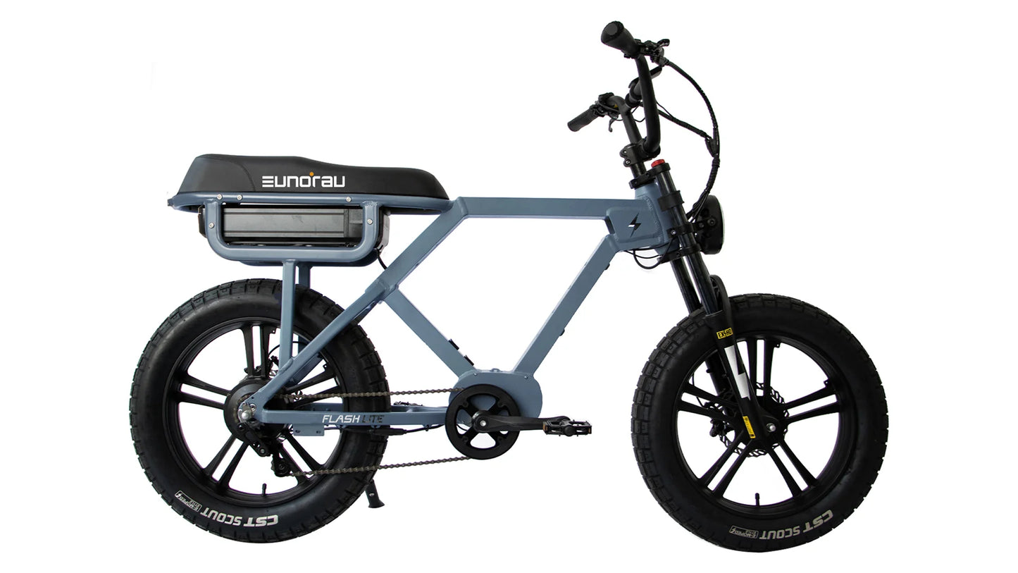 EUNORAU Flash AWD Electric Bike – Dual Motor 1000W Urban Cruiser eBike