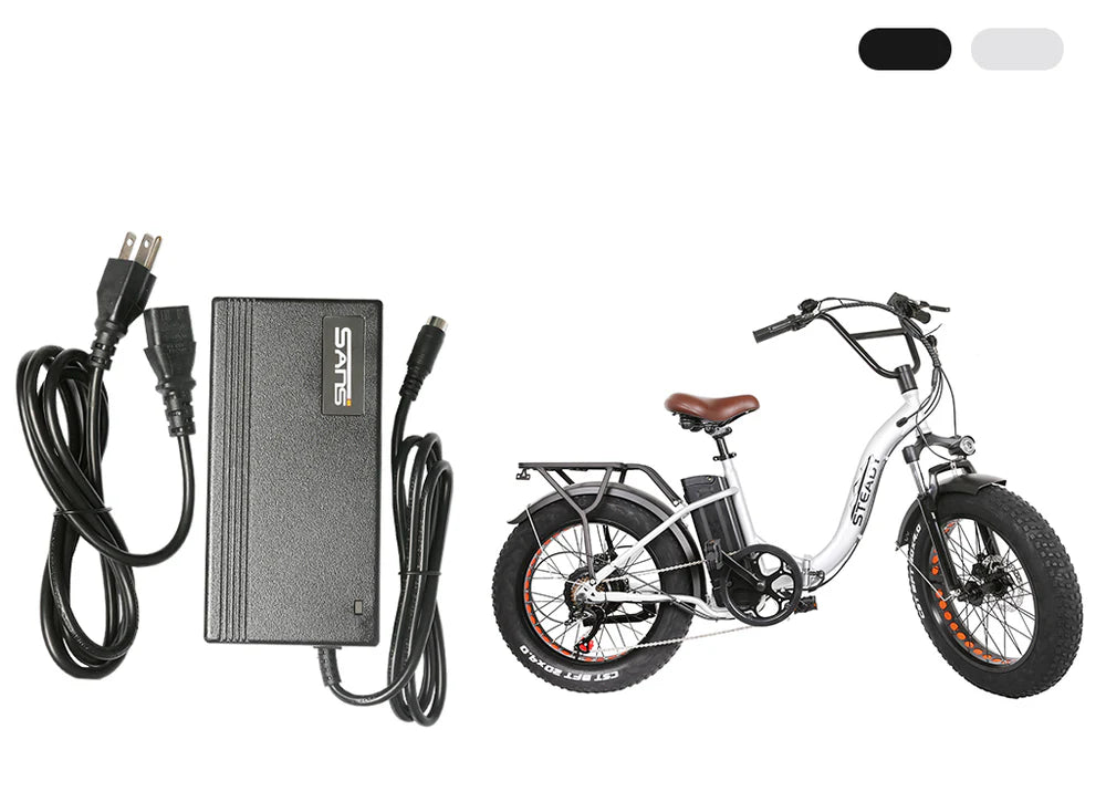 NAKTO Electric Bike Charger – Compatible with Super Cruiser, Folding OX, Mini Cruiser 2