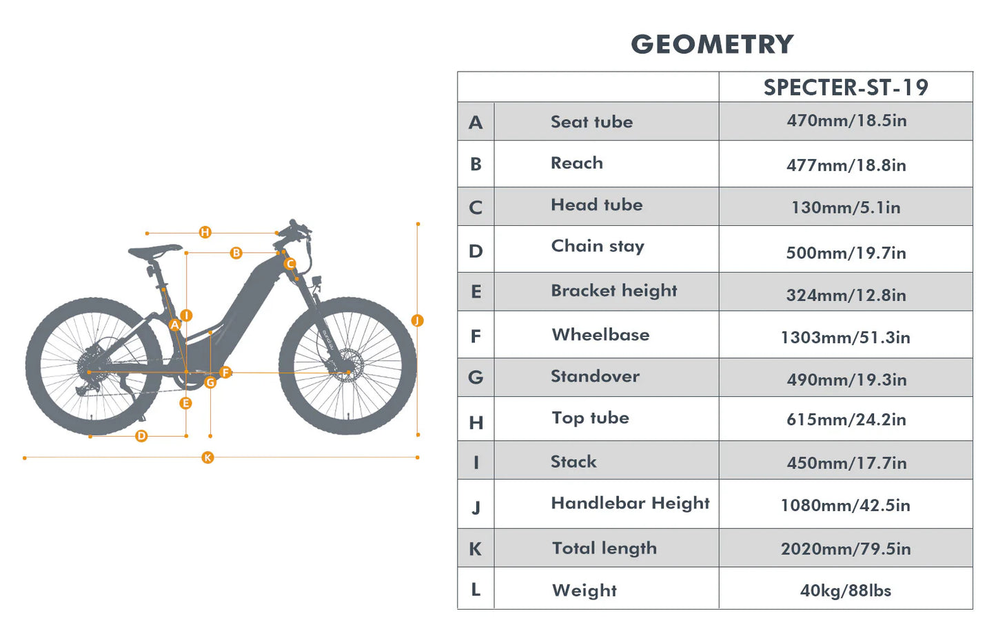 EUNORAU SPECTER-ST 2.0 Electric Step-Thru Bike – 1000W Mid-Drive Commuter eBike