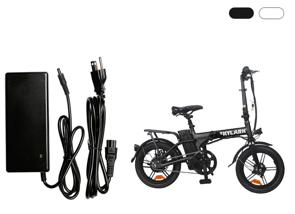 NAKTO Electric Bike Charger – Compatible with Skylark, Ranger